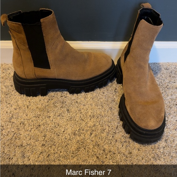 Marc Fisher Shoes - Marc Fisher Meron Suede Lug Boots